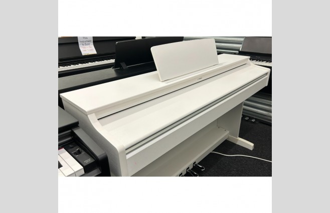 Yamaha YDP-163 Satin White Digital Piano, Used - Complete Package (SN:BCXK01008) - Image 4